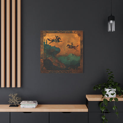 Riders of Midnight Canvas Print