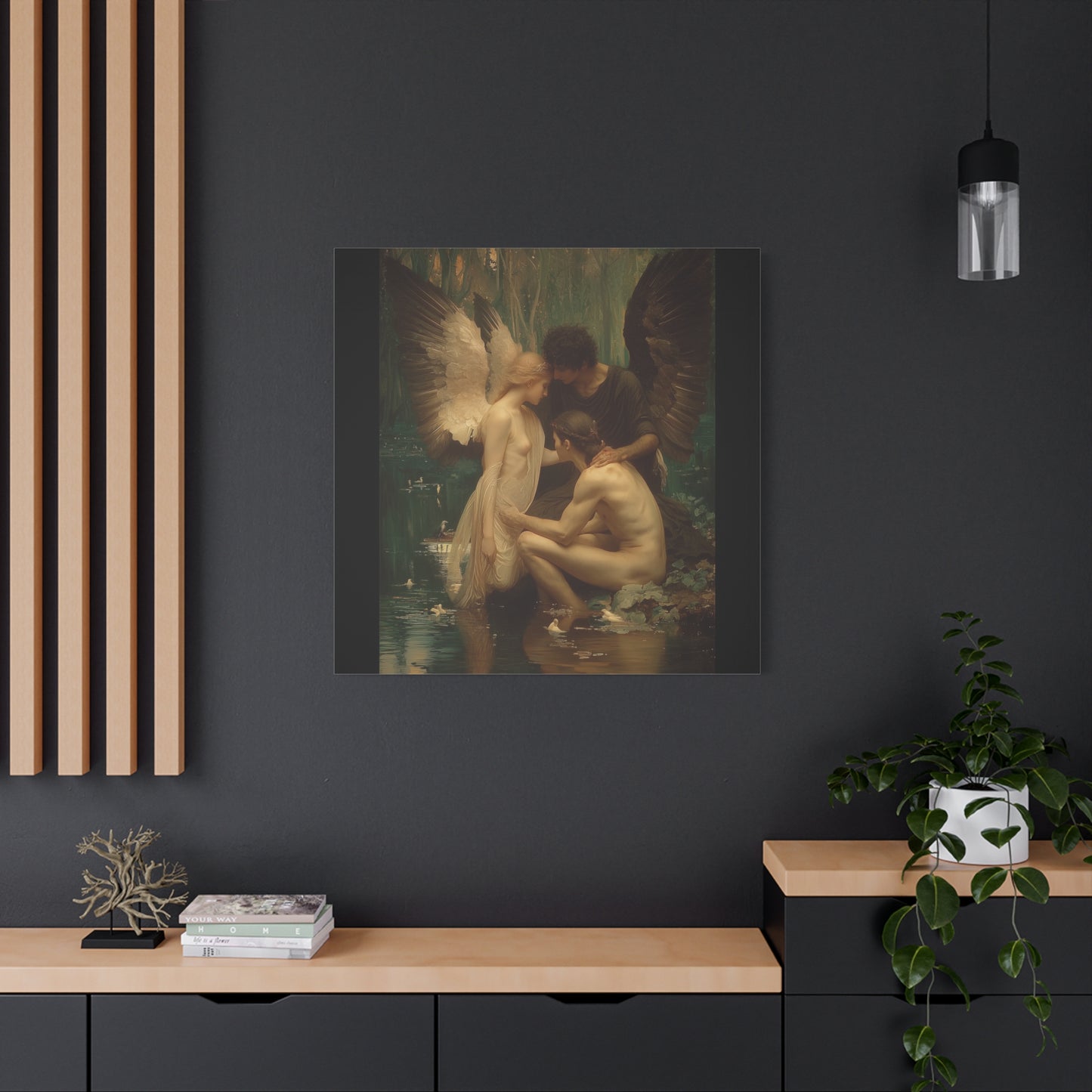 Whispering Shadows Canvas Print