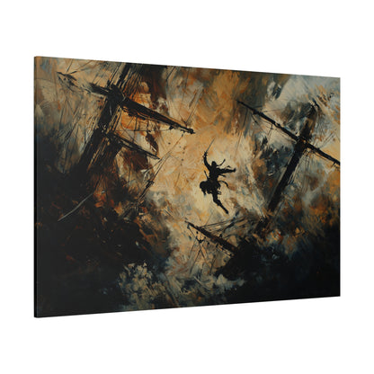 Storm and Steel Canvas Print