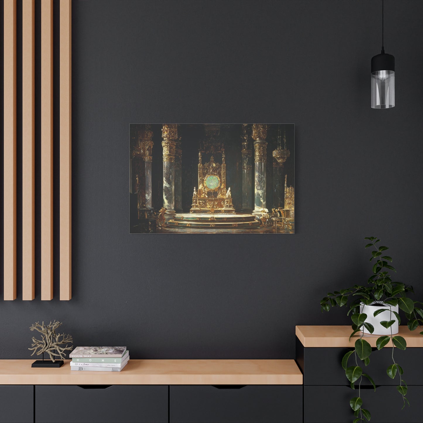 Throne of Valinor Canvas Print