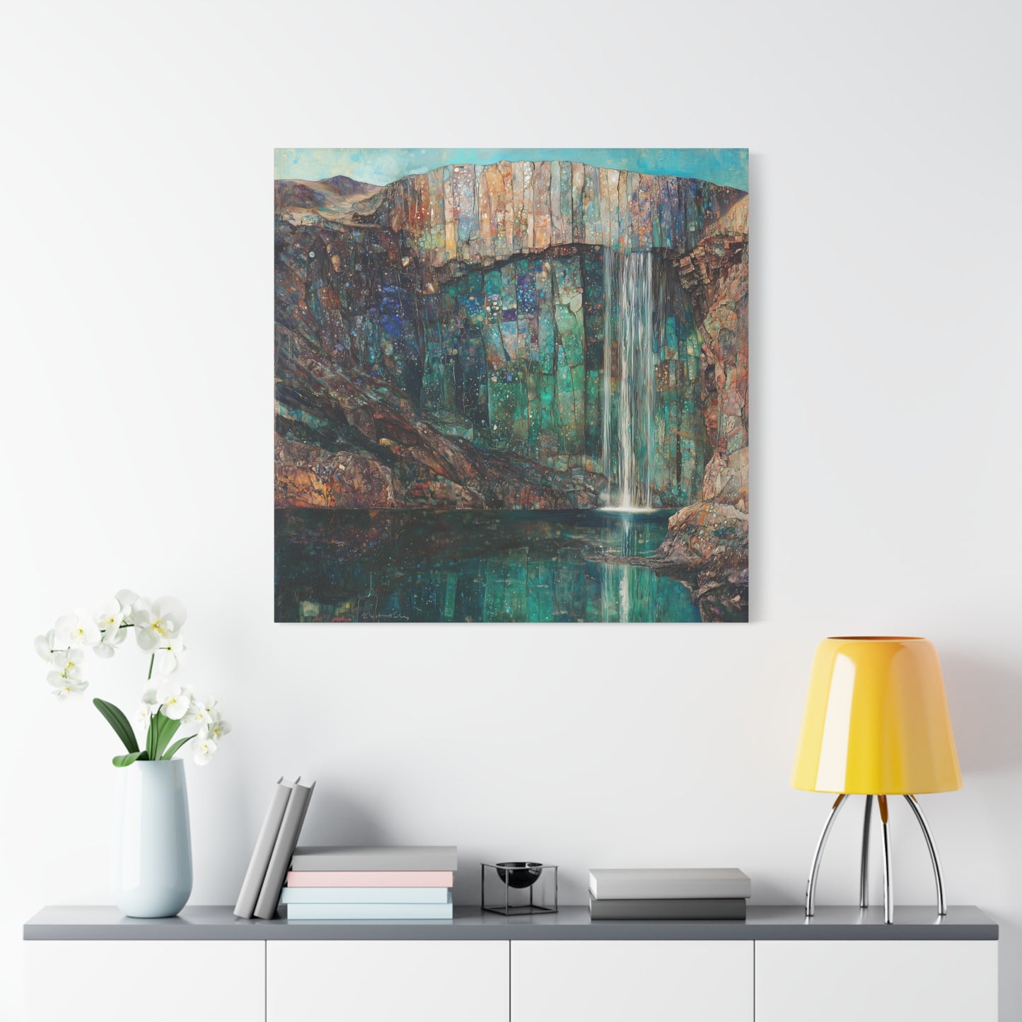 The Dreaming Cascade Canvas Print