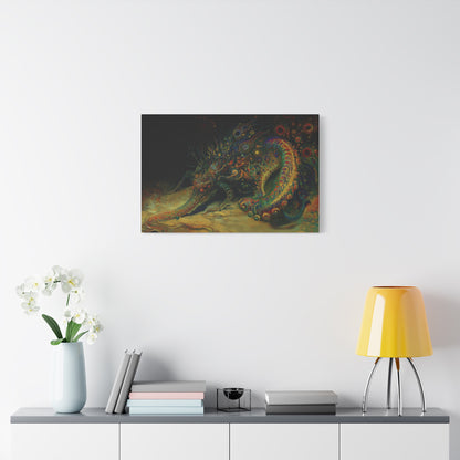 Serpent of the Lore Canvas Print