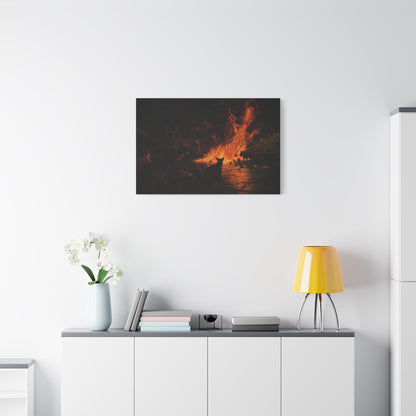 Phantoms of the Pyre Canvas Print