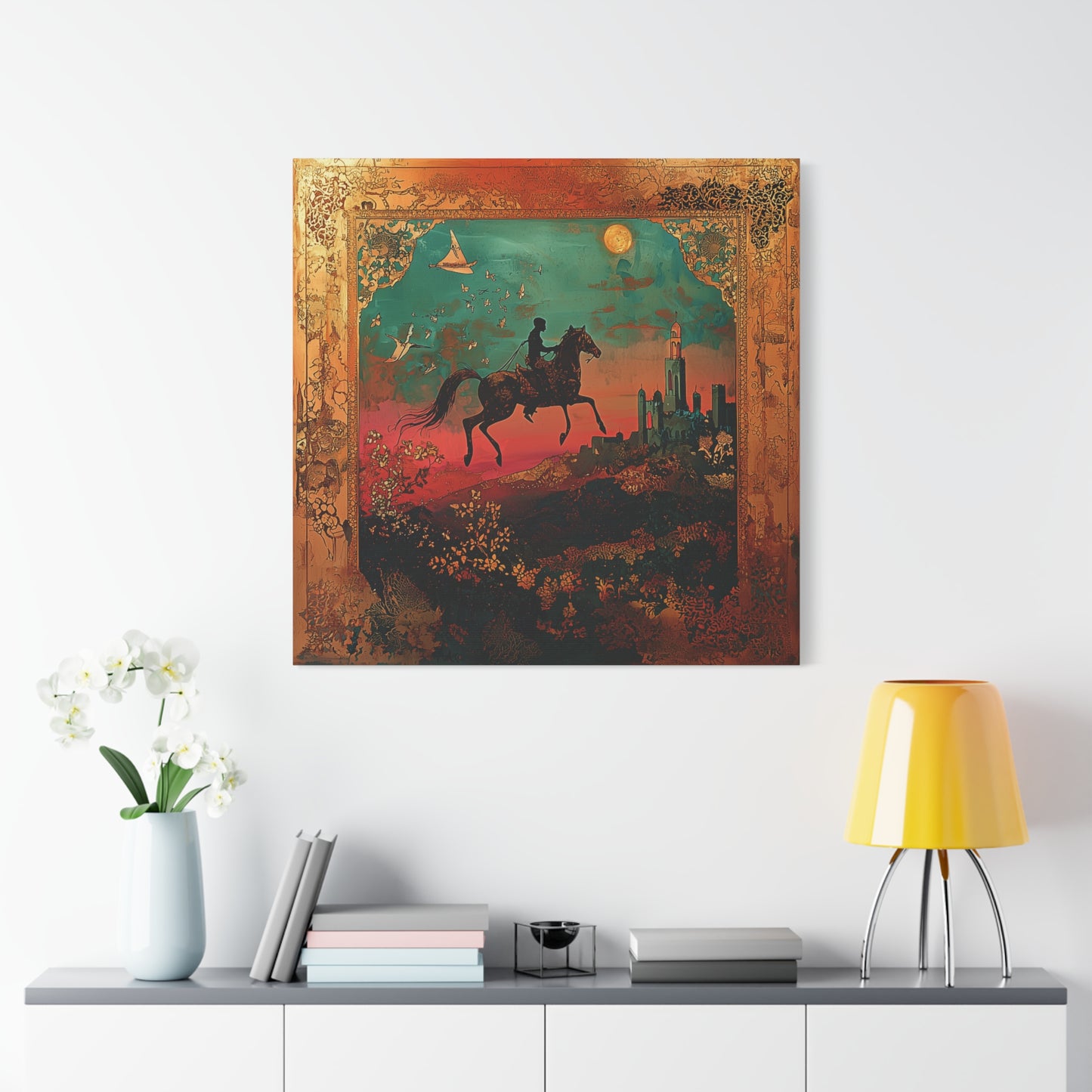 Twilight's Herald Canvas Print