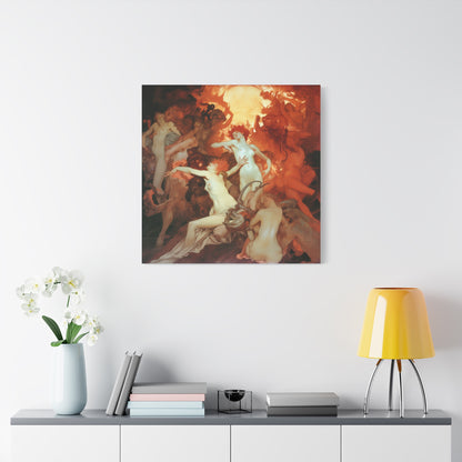 Dance of Shadows Canvas Print