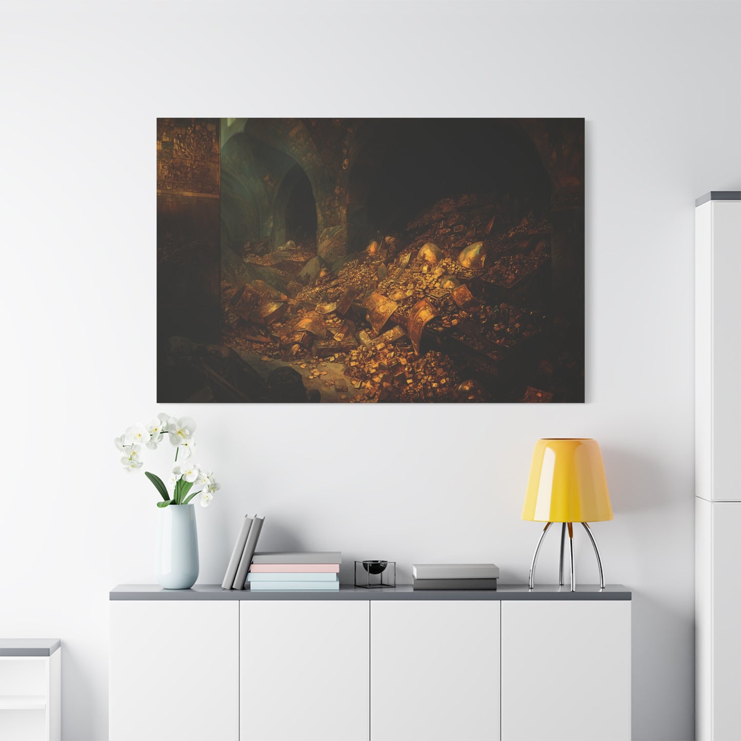 Gilded Dreams Canvas Print