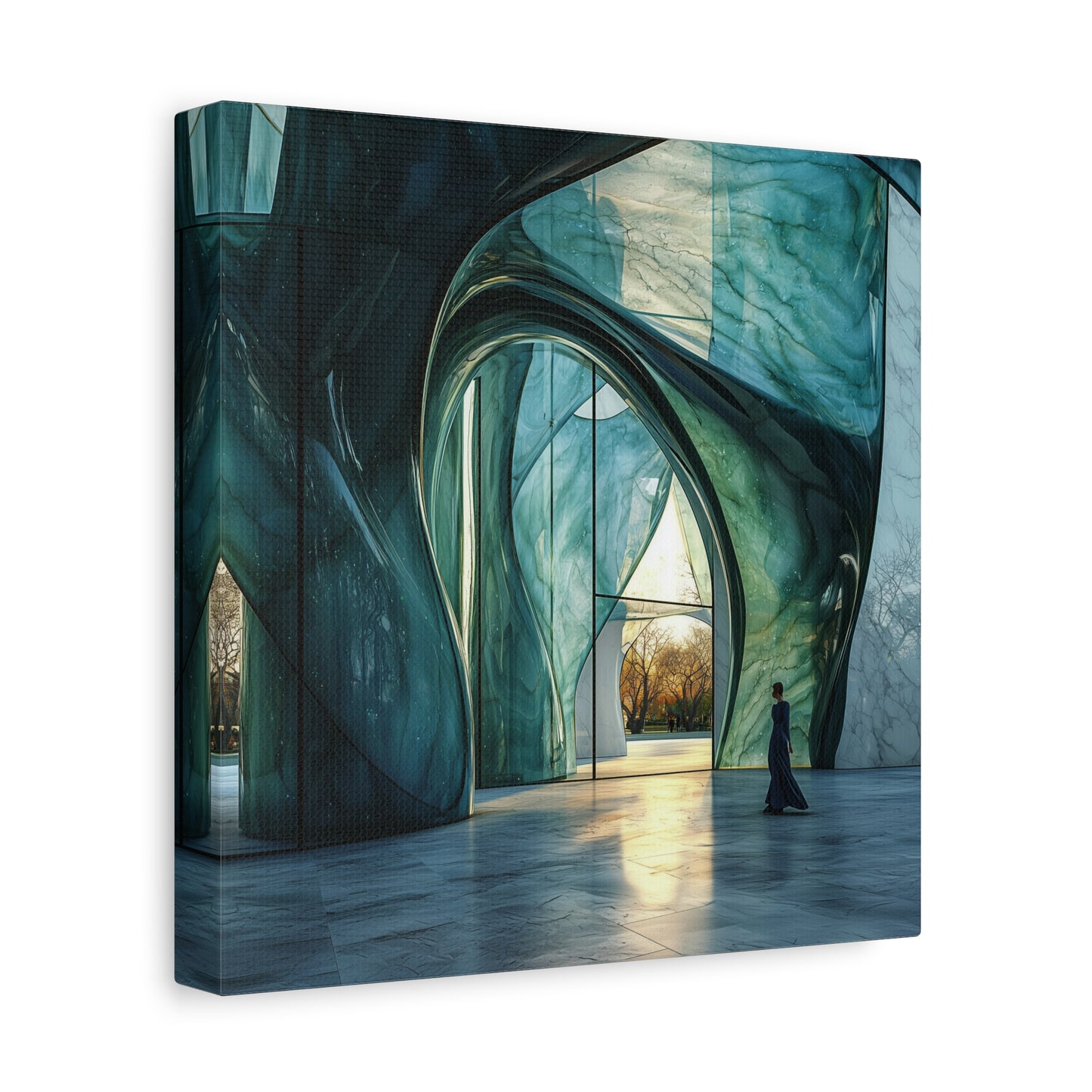 Through the Arch Canvas Print