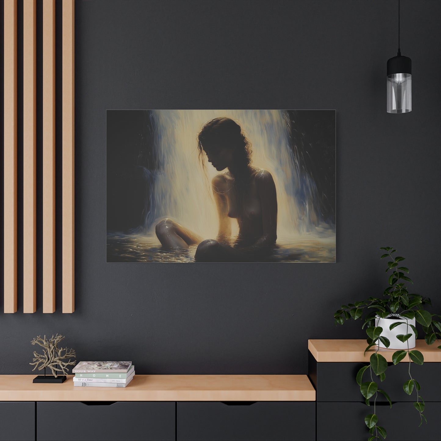 Naiad's Embrace Canvas Print