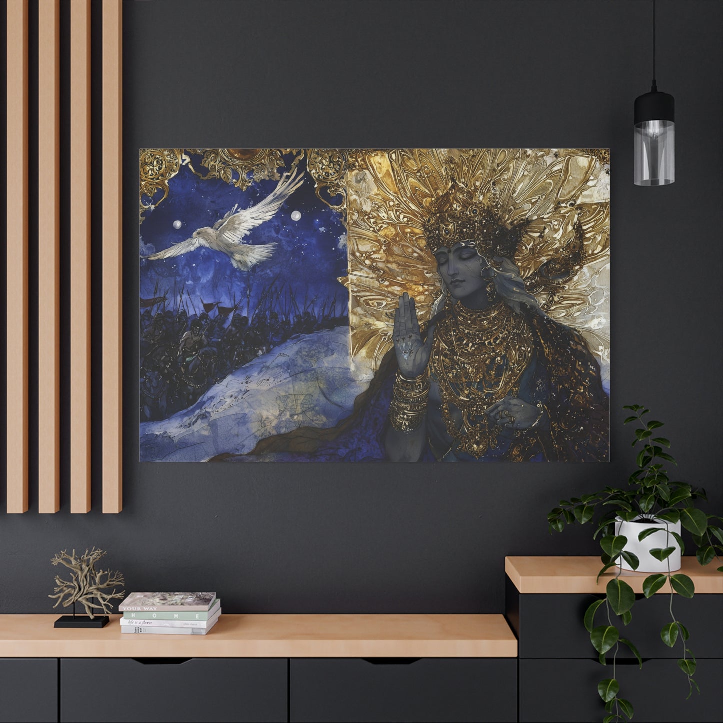 Silent Majesty Canvas Print