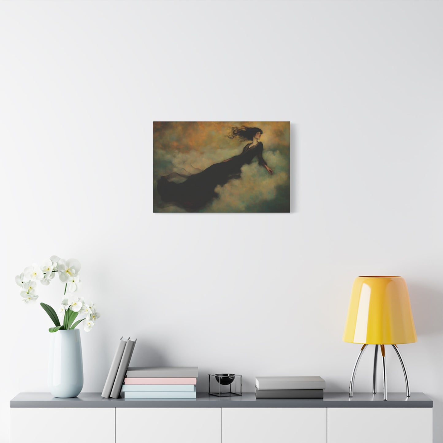 Rest in Clouds Canvas Print