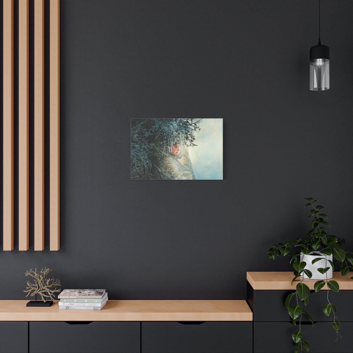 Cold Silence Canvas Print