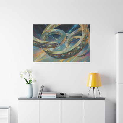 The Dreaming Spiral Canvas Print