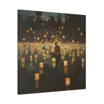 Silent Flames Canvas Print