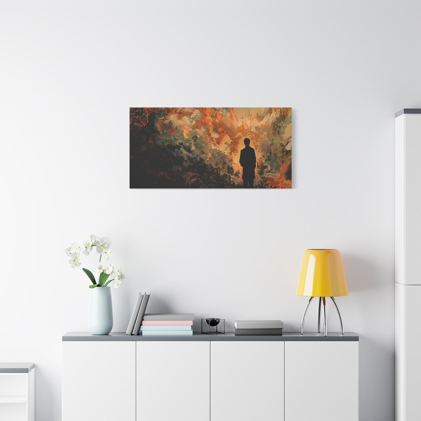 The Last Light Canvas Print