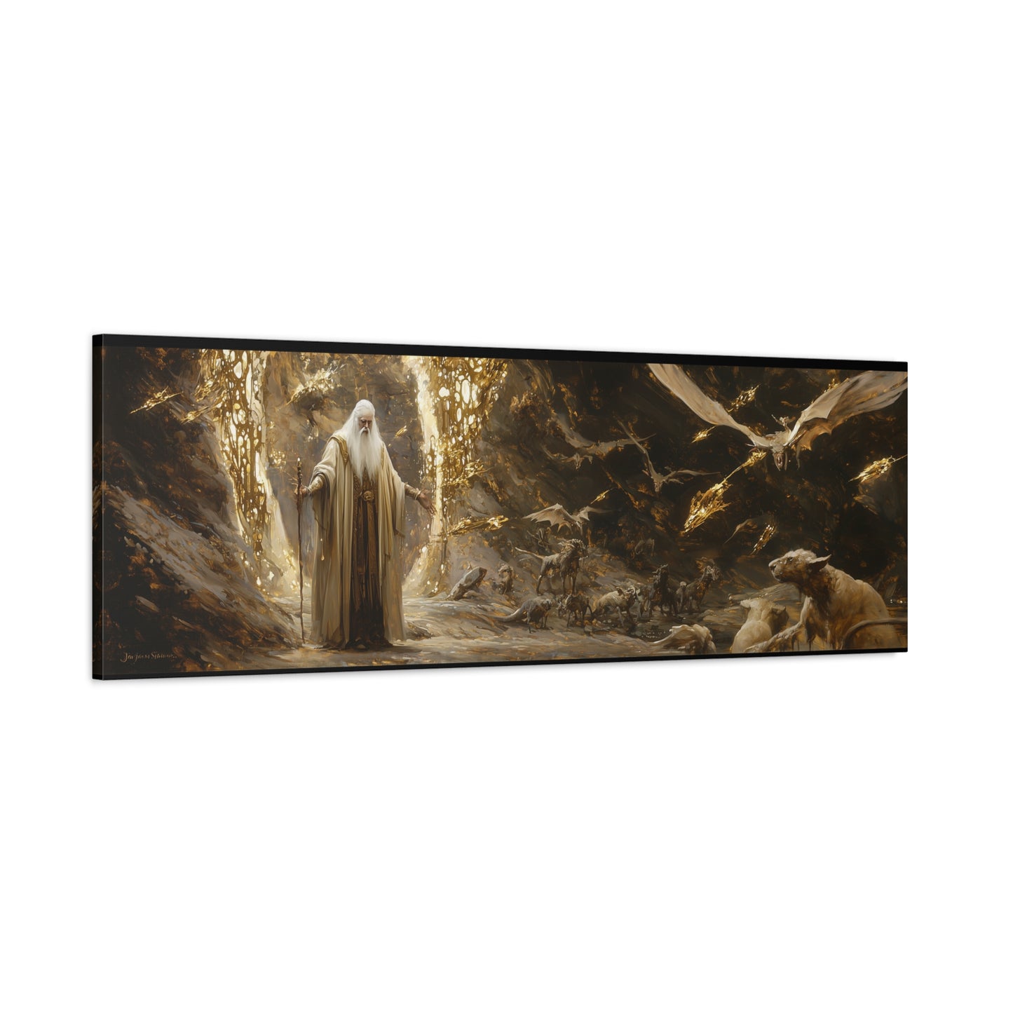 Mystic Presence Canvas Print