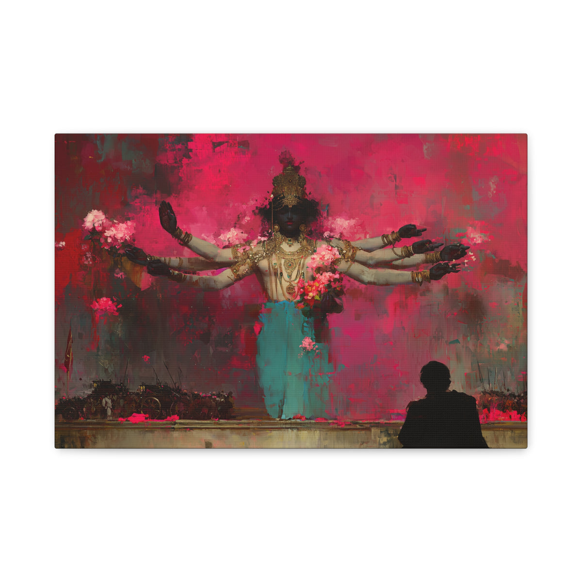 Eldritch Blooming Canvas Print