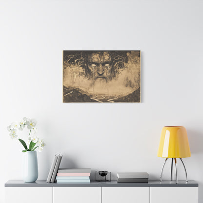 The Weeping Sky Canvas Print