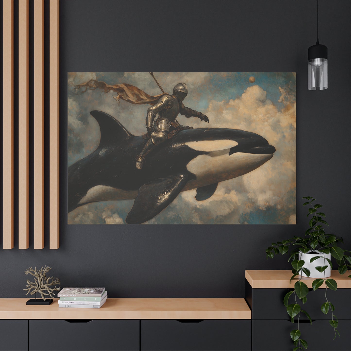 Ride the Sky Canvas Print