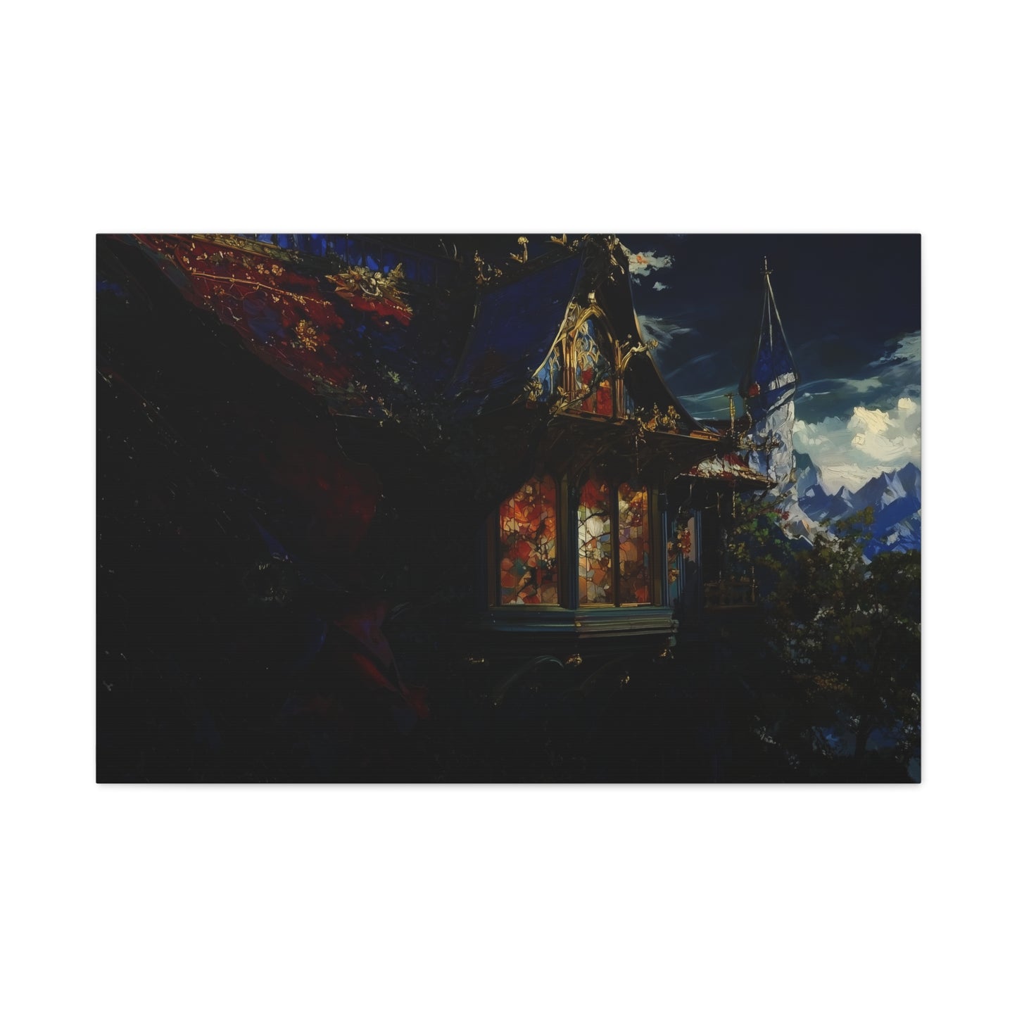 The Gilded Lament Canvas Print