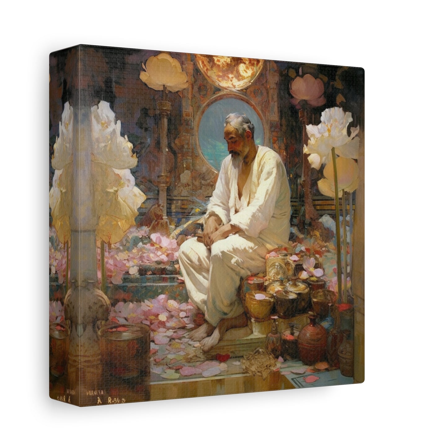 Petals of Thought Canvas Print