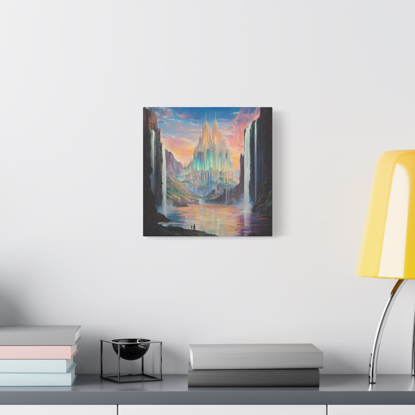 Dreamweaver's Citadel Canvas Print