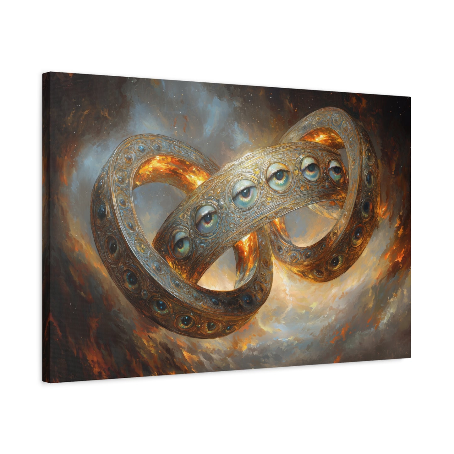 The Infinite Gaze Canvas Print