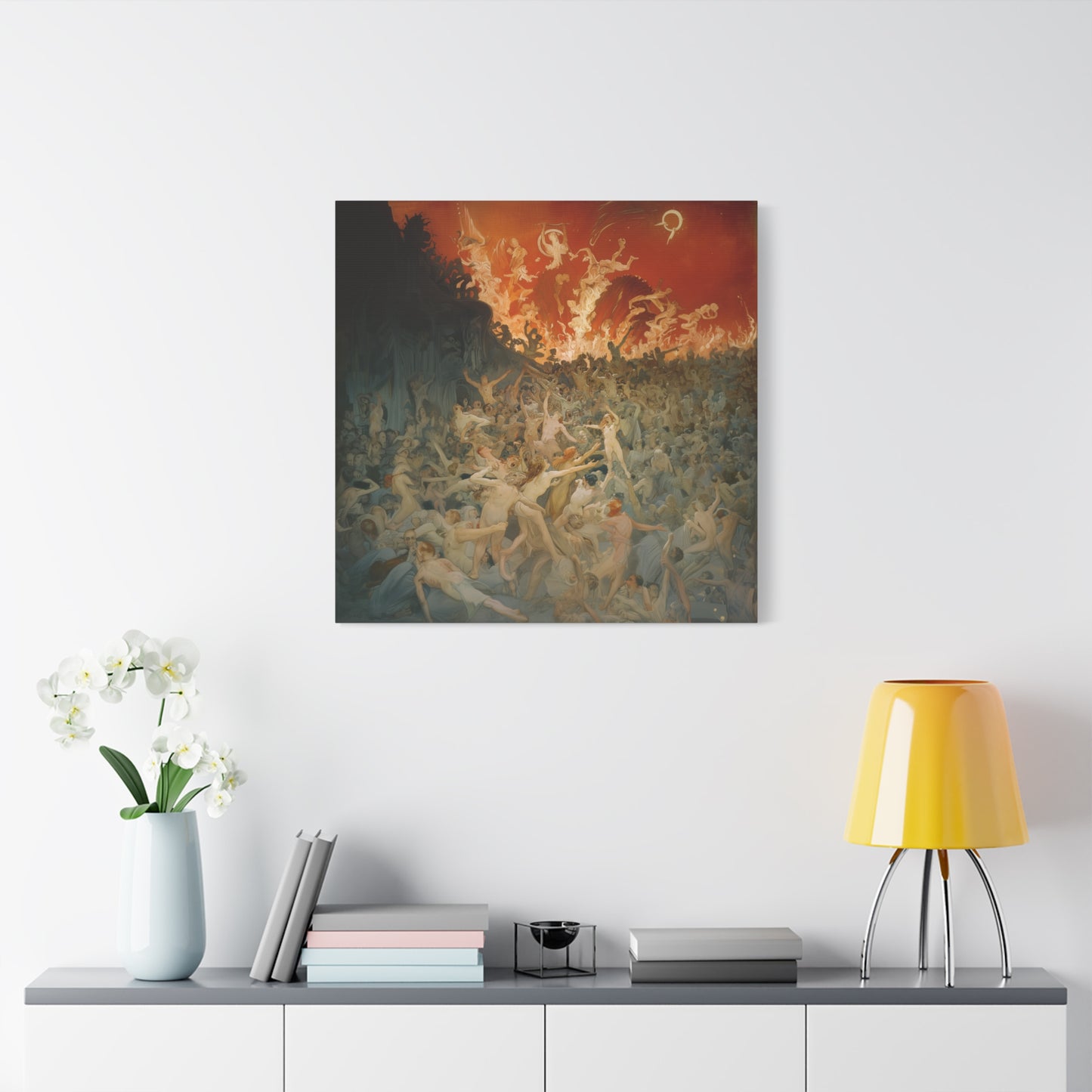 Wrath's Embrace Canvas Print