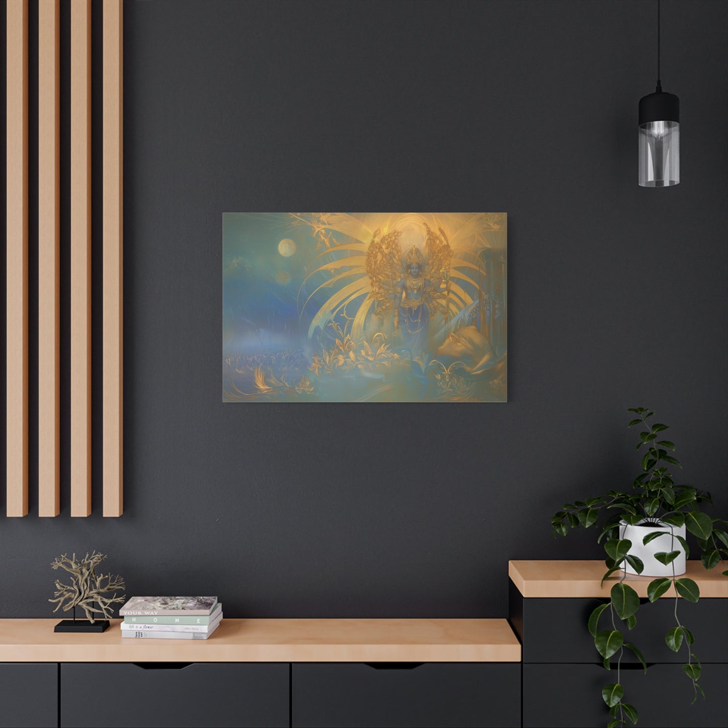 Balance of Spheres Canvas Print