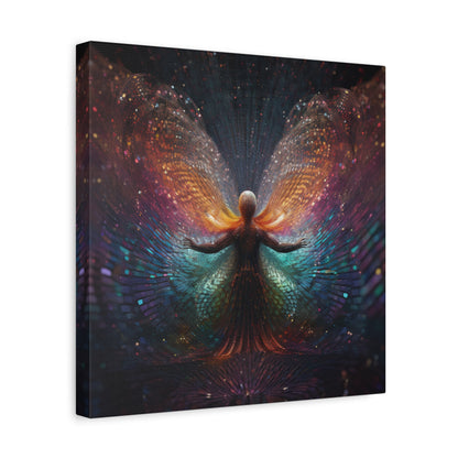 The Cosmic Unveiling Canvas Print