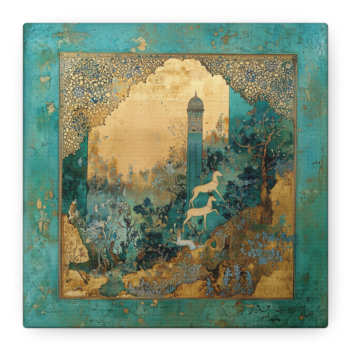 The Dreaming Spires Canvas Print