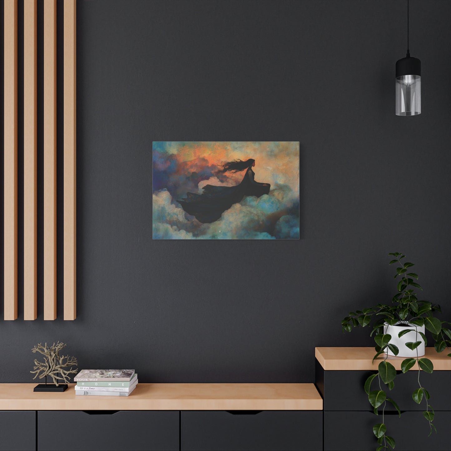 Sky and Silence Canvas Print