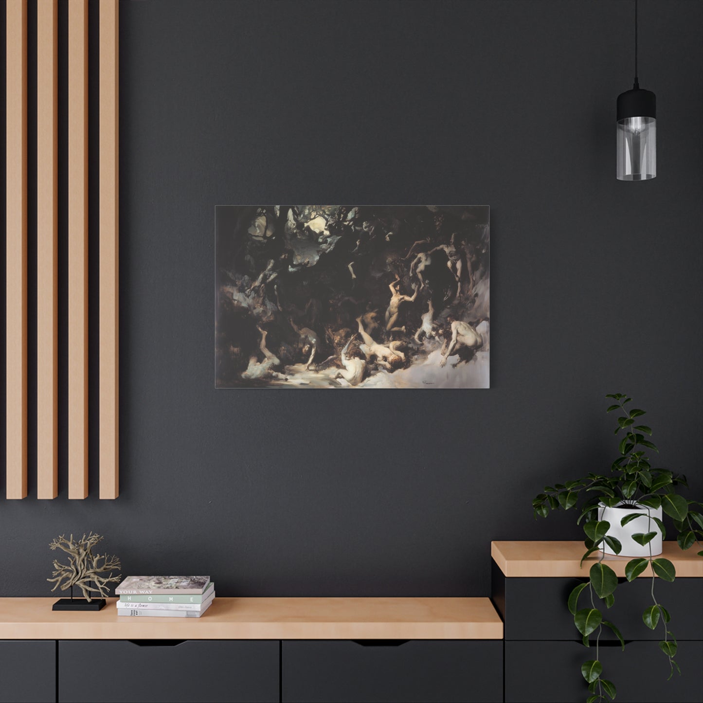 Shadows of Reverie Canvas Print