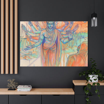 Grace Unveiled Canvas Print