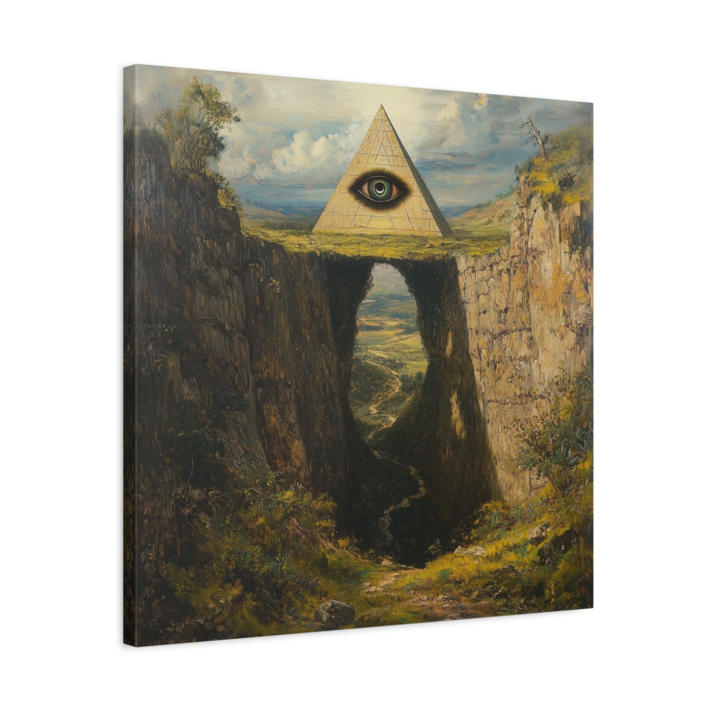 The Watchful Peak Canvas Print