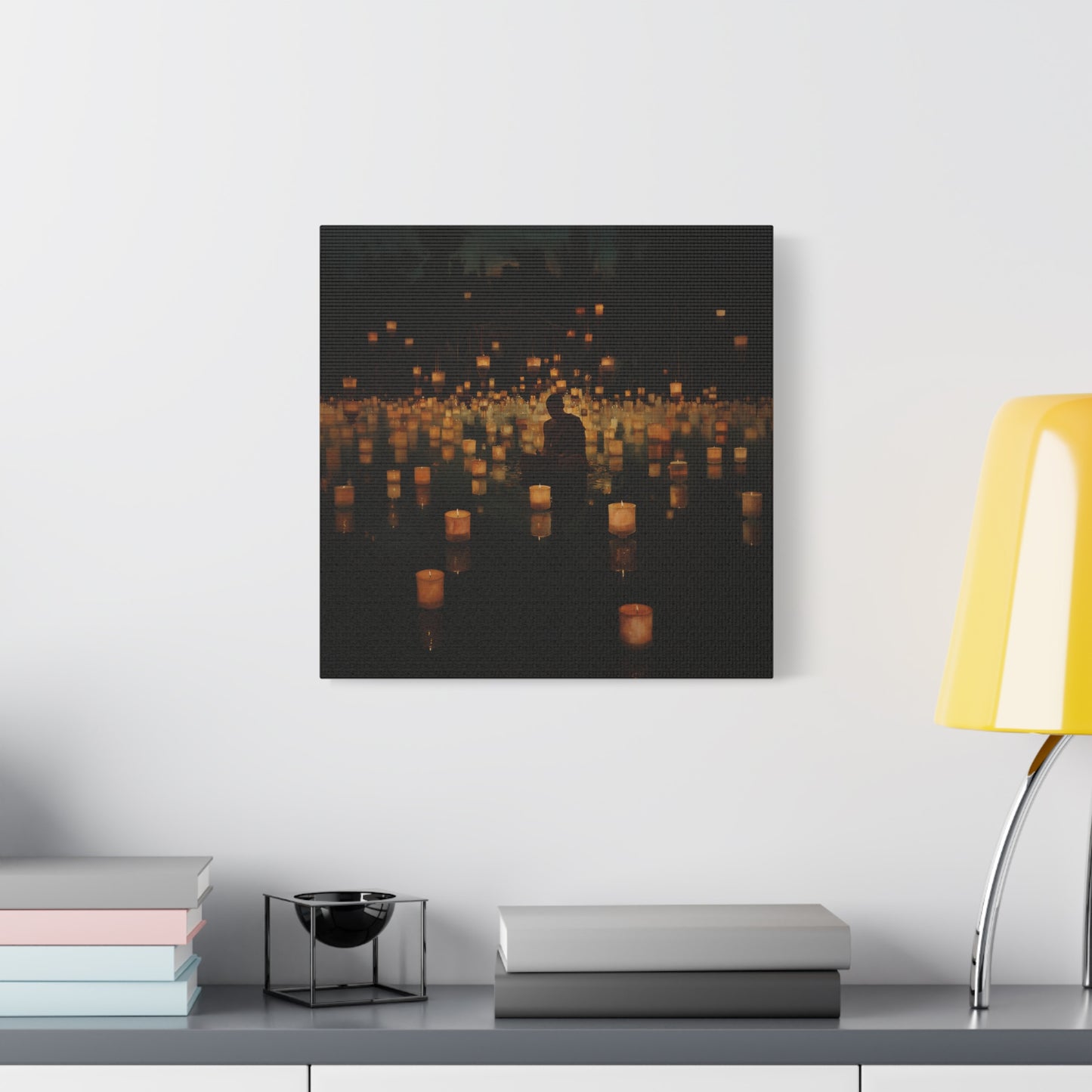 Whispering Lanterns Canvas Print