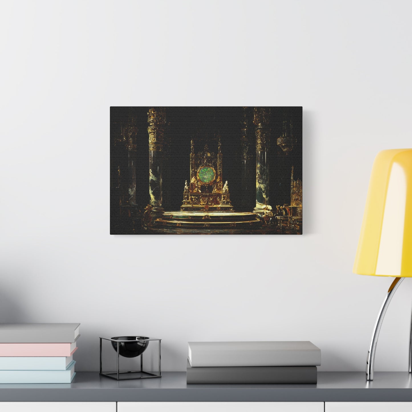 Seat of the Eldar Canvas Print