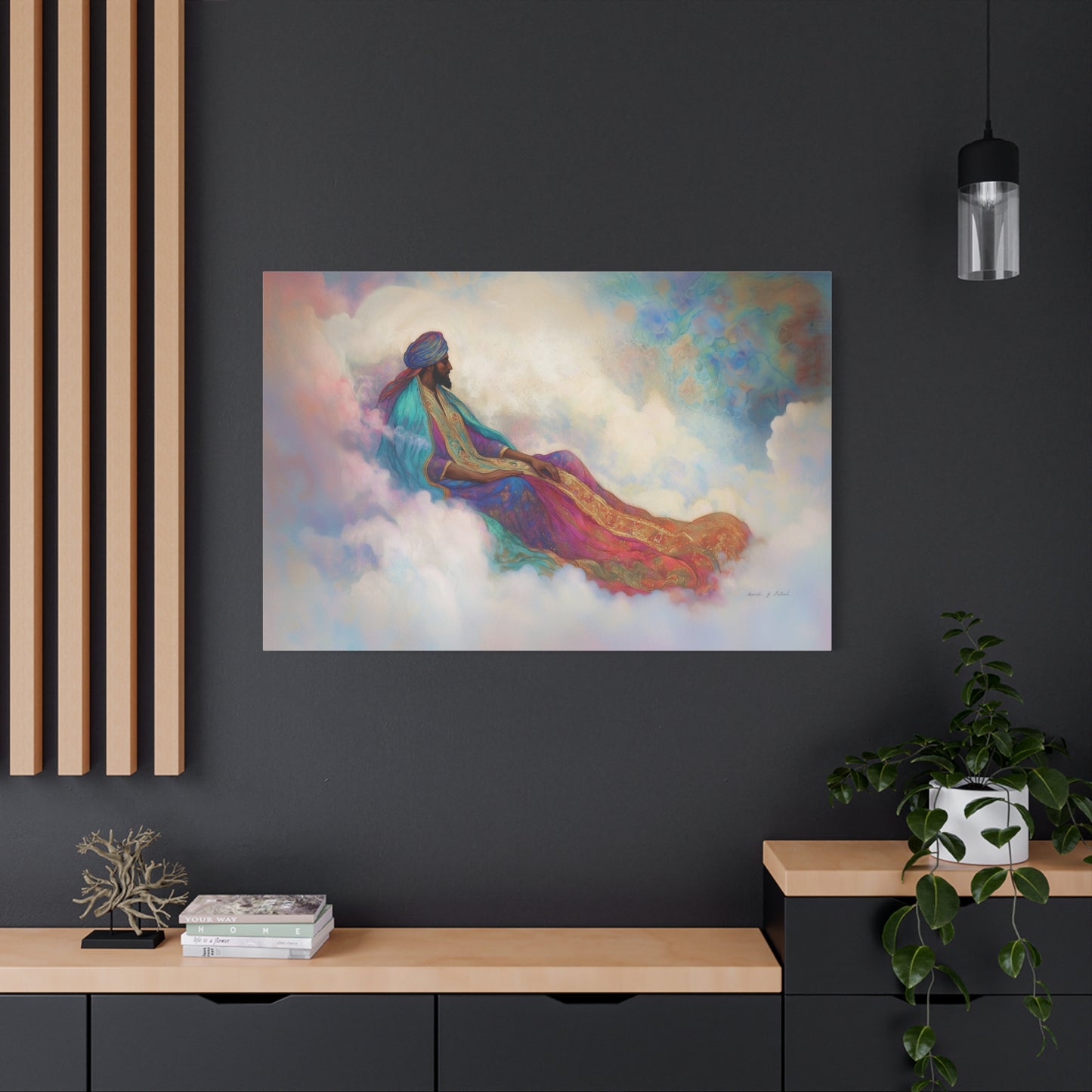 Aether's Whisper Canvas Print