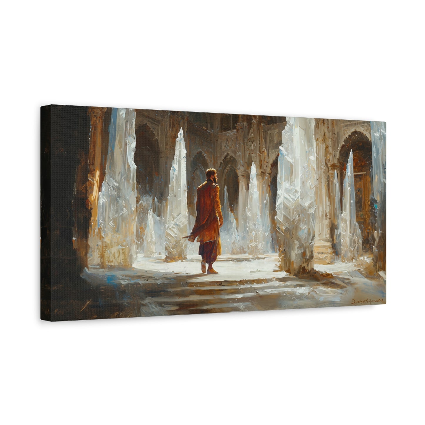 Hall of Light Canvas Print