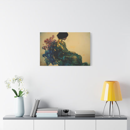 The Whispering Veil Canvas Print