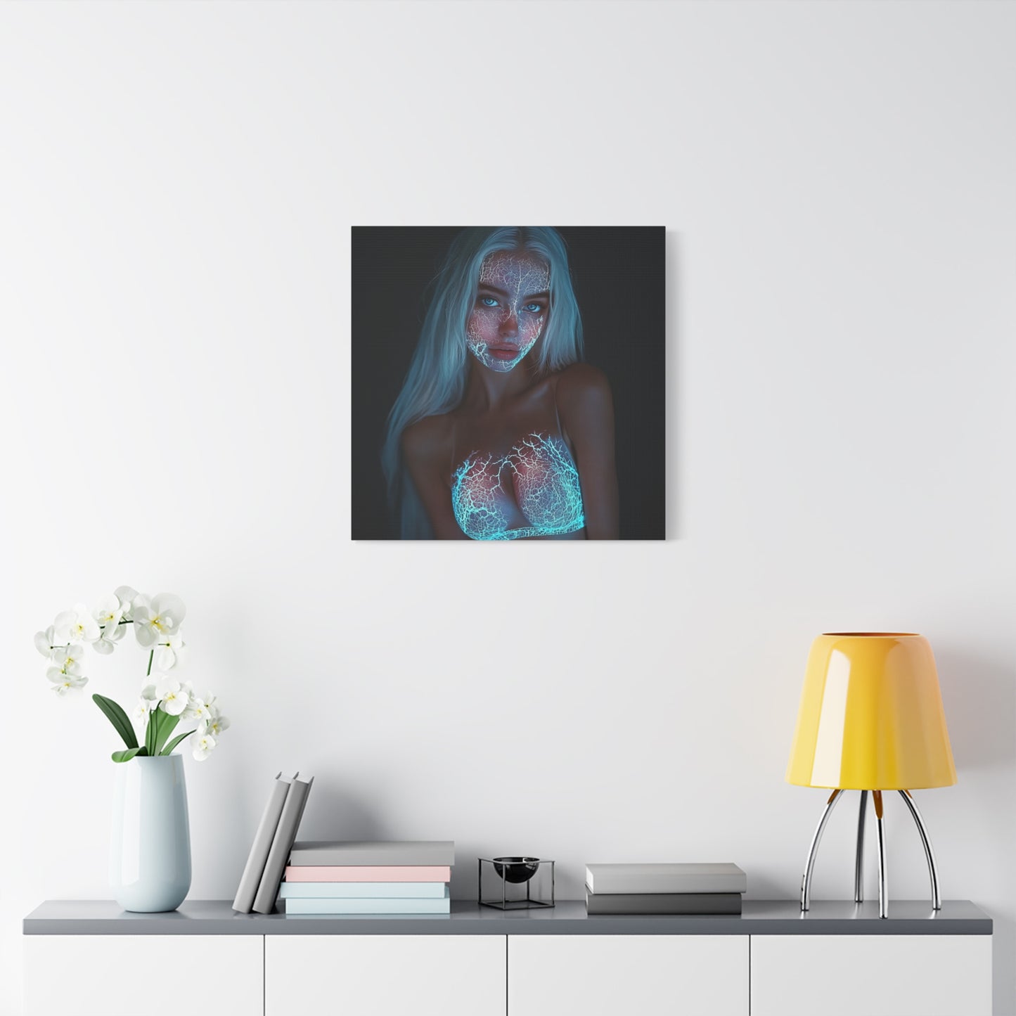 Dreamweaver's Veil Canvas Print