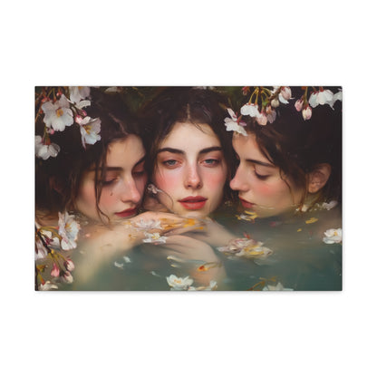 Whispering Blossoms Canvas Print