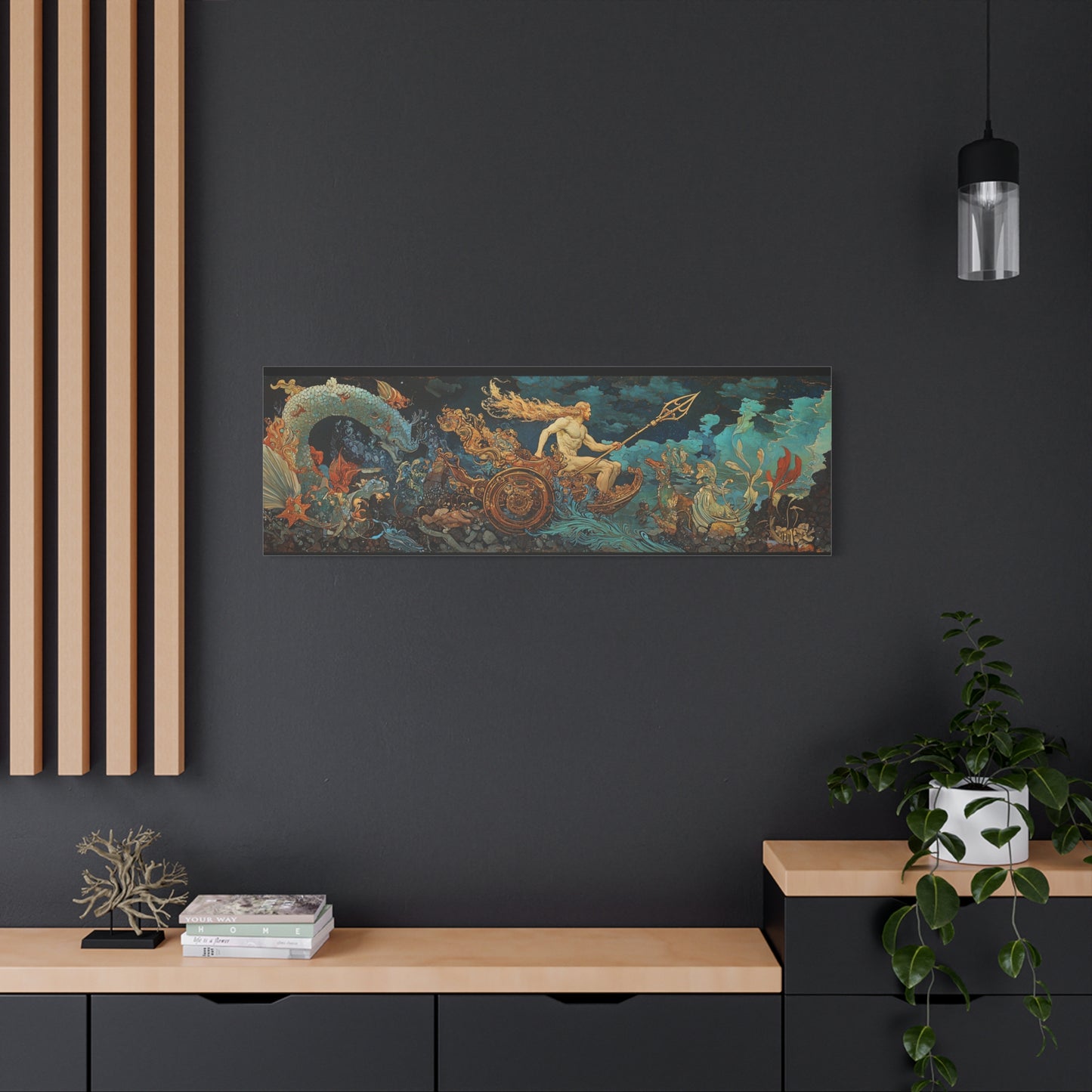 Abyssal Majesty Canvas Print