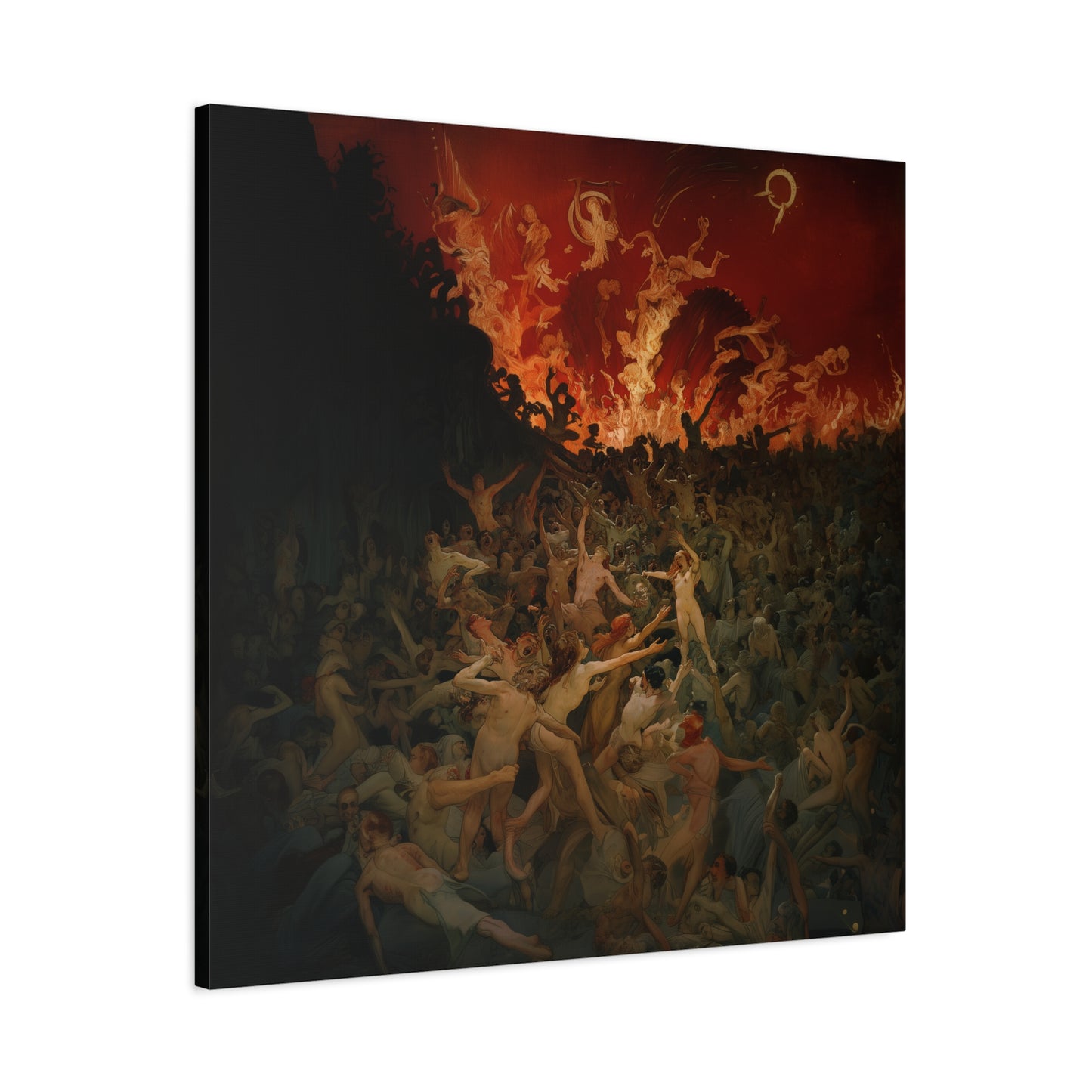 The Frantic Wail Canvas Print