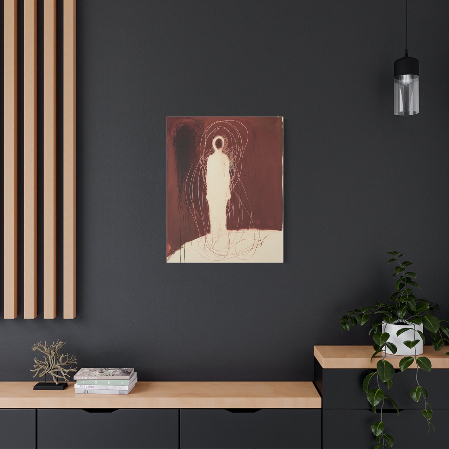 The Silent Soul Canvas Print