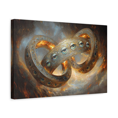 The Infinite Gaze Canvas Print