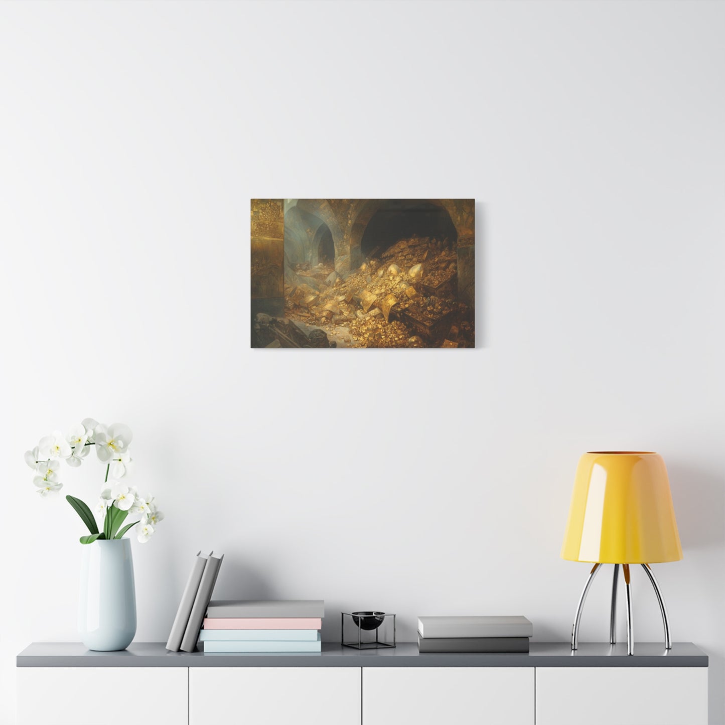 Silent Wealth Canvas Print