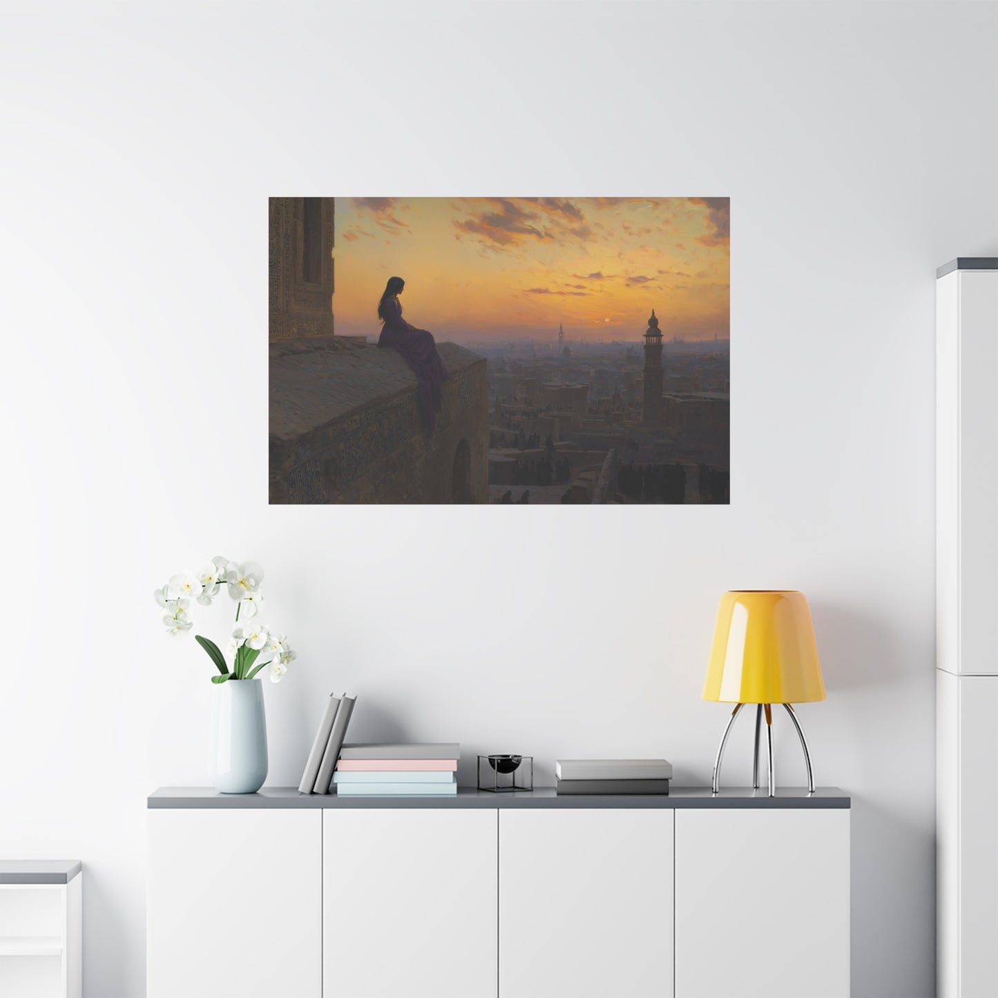 Silent Solitude Canvas Print