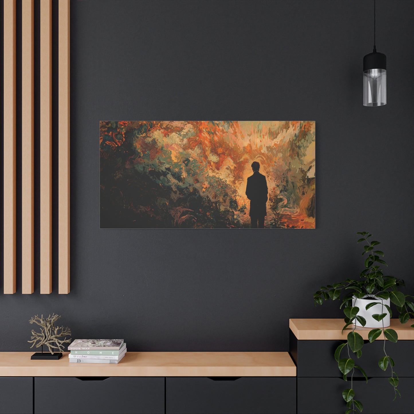 The Last Light Canvas Print