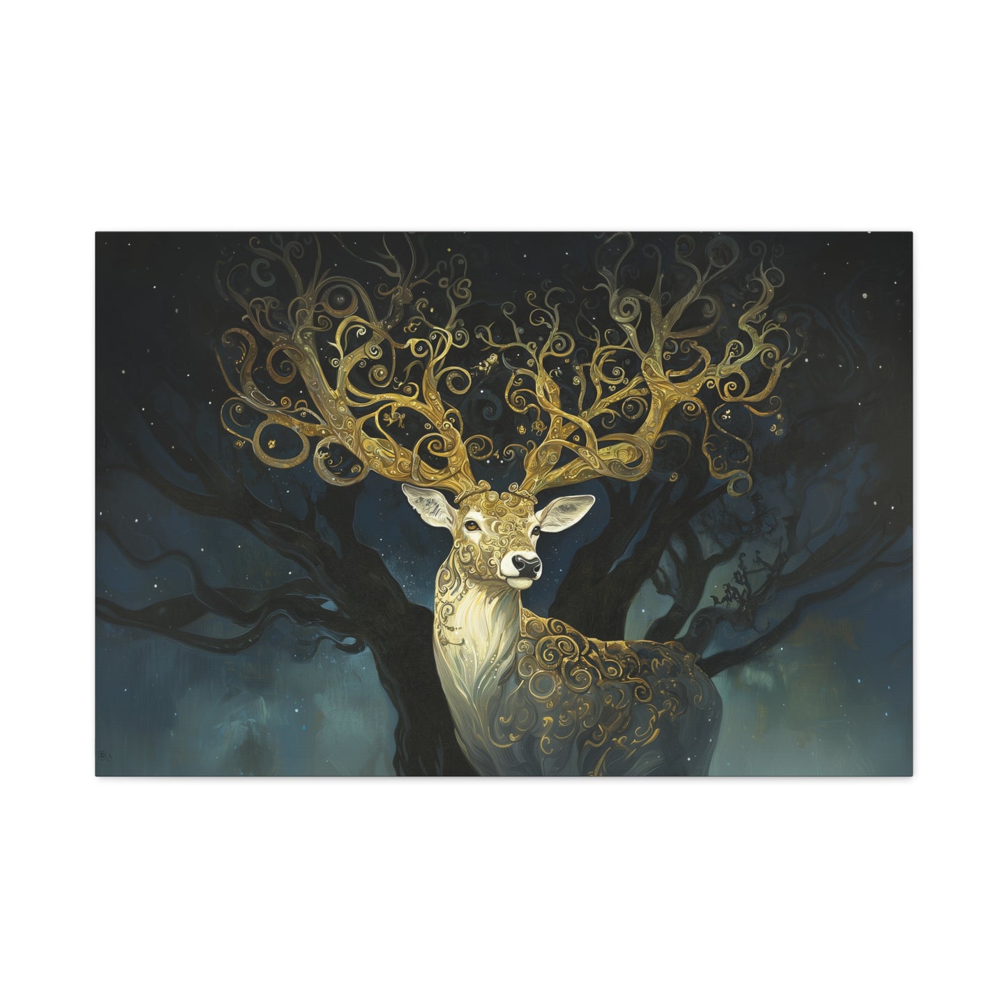 Golden Silence Canvas Print