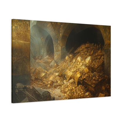 Silent Wealth Canvas Print